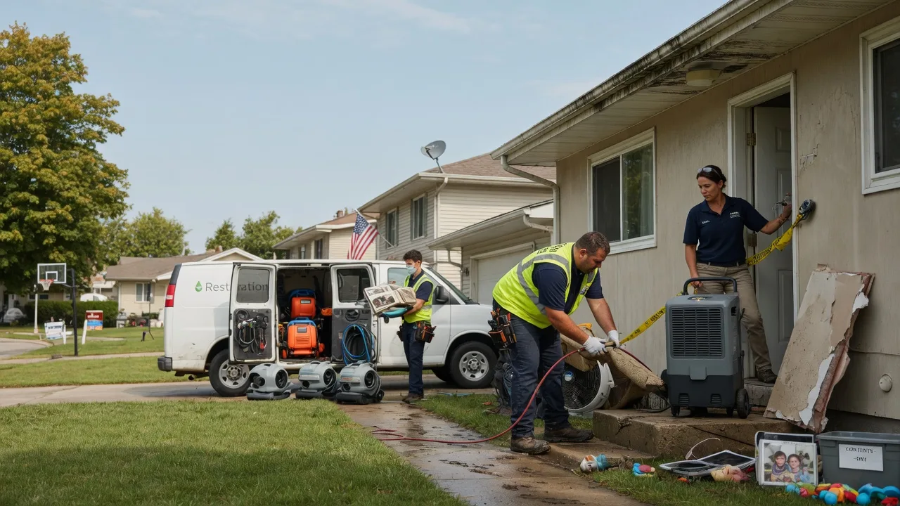 Water Damage Restoration in Cartwright, ND near me